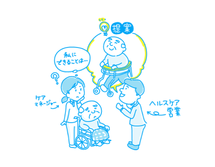 ライフケア営業イメージ